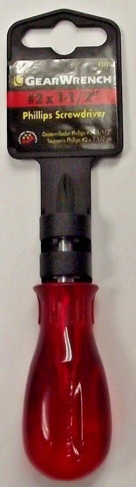 GearWrench 82716 #2 x 1-1/2" Phillips Screwdriver 2 Pieces