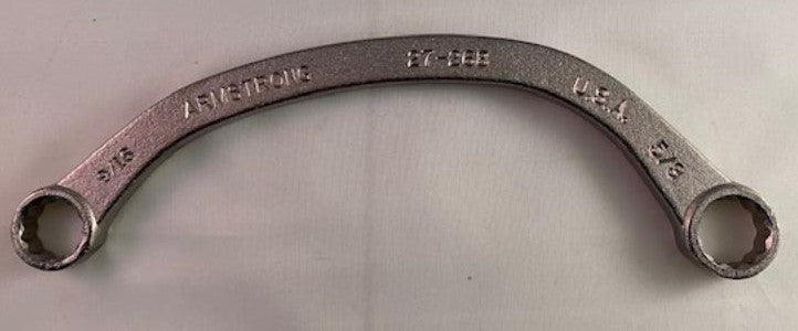 ARMSTRONG 27-268 9/16" x 5/8" Obstruction Half Moon Wrench USA