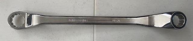 Armstrong Tools 27-469 1-1/4" x 1-1/16" 12-Point Long Pattern Box Wrench USA
