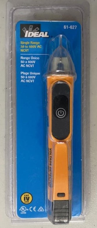 Ideal 61-627 50 To 600-Volt Voltage Meter Non Contact Voltage Tester