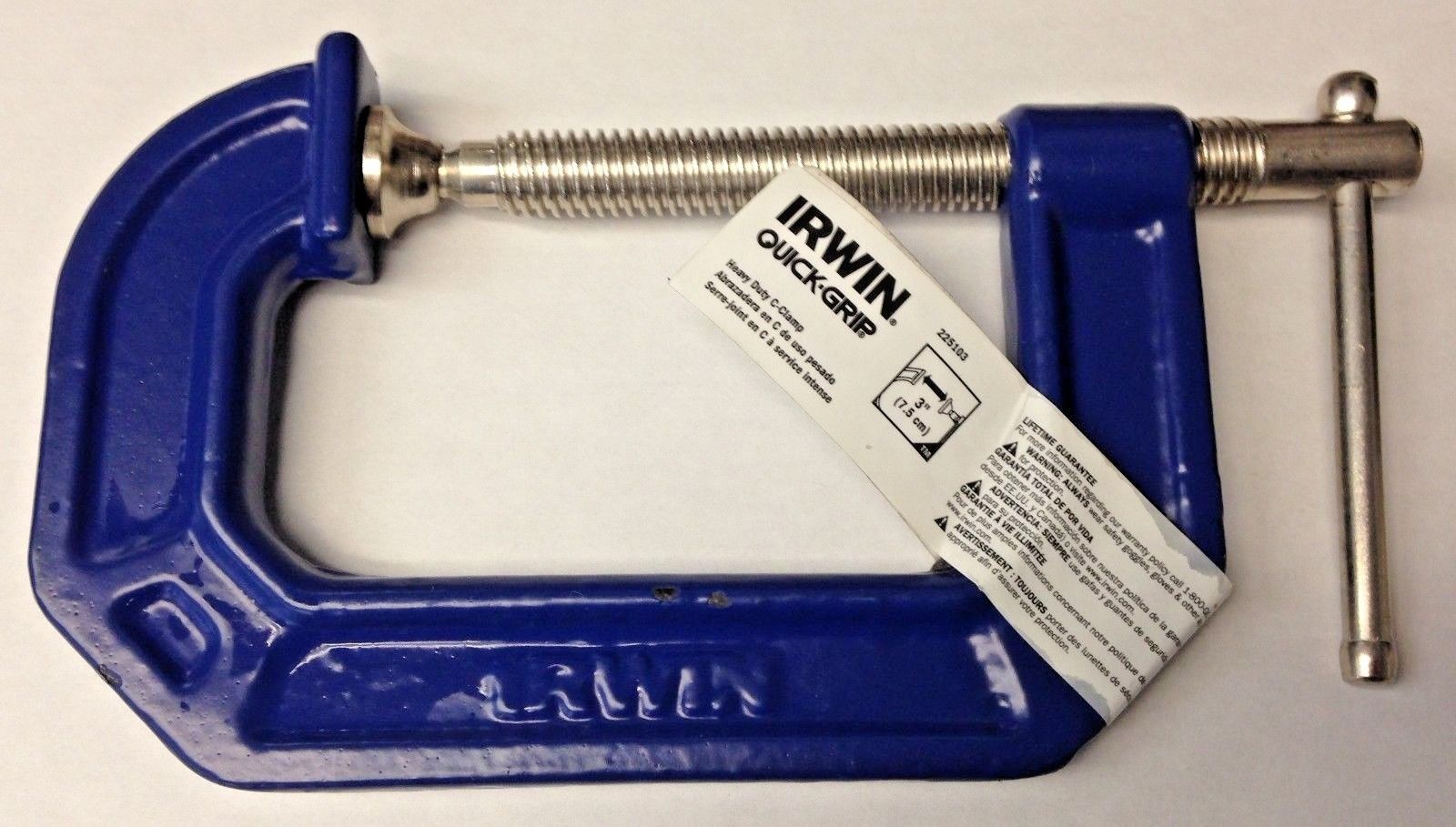 Irwin Qucik-Grip 225104 4" Heavy Duty C-Clamp