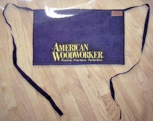 American Woodworker 107 Denim Waist Apron