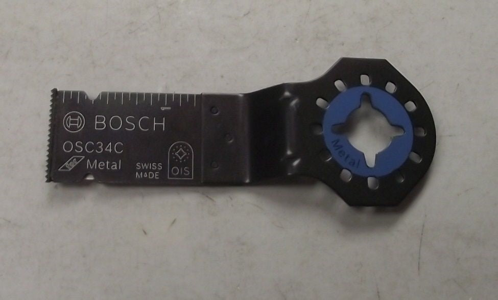 BOSCH OSC34 3/4 In. Bi-Metal Multi-Tool Carbide Tooth Plunge Cut Blade
