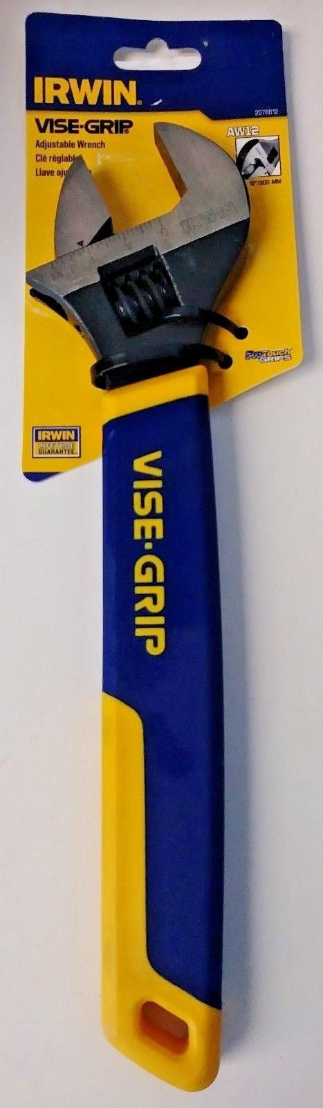Irwin Vise-Grip 2078612 12" Adjustable Wrench AW12