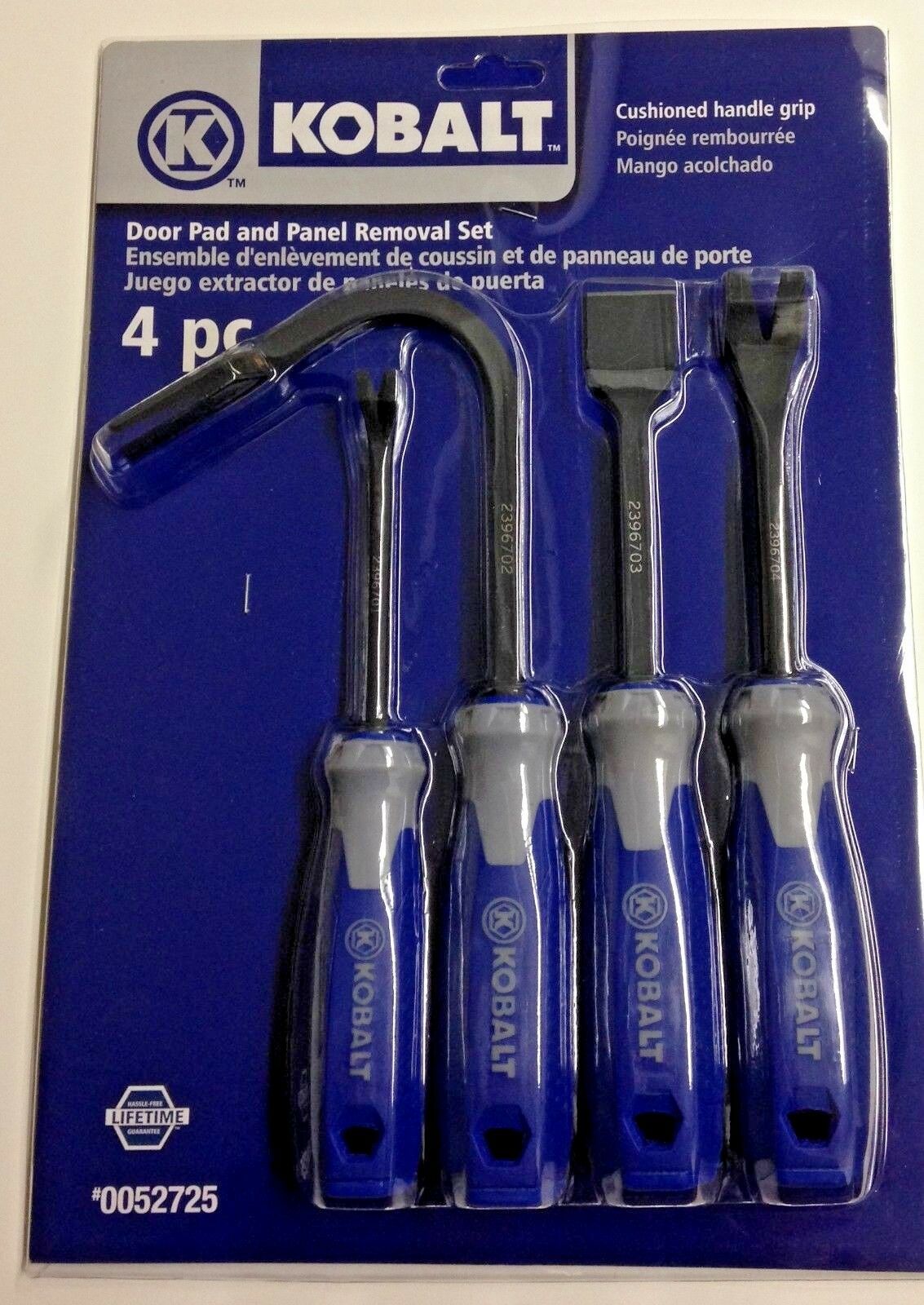 Kobalt 23967 4 Piece Door Pad And Panel Removal Set (Cushioned Handle Grips)