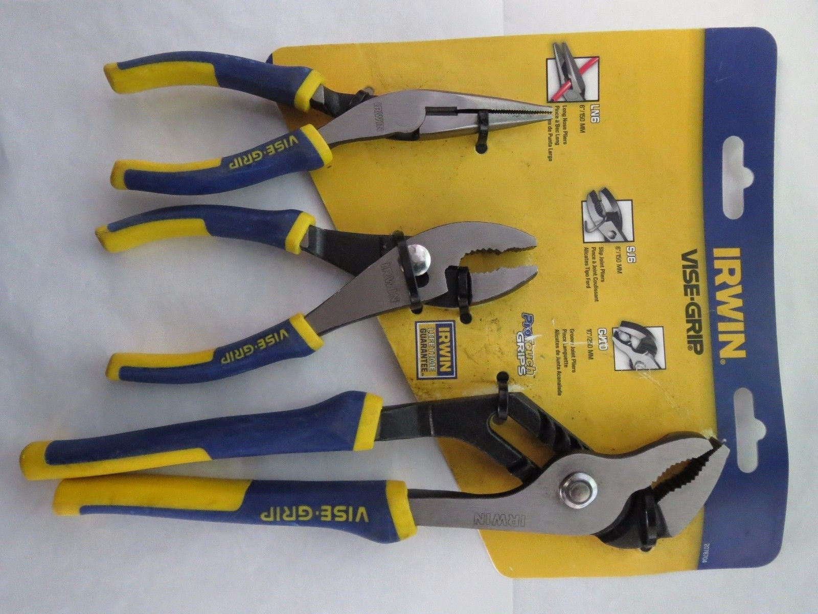 Irwin Vise-Grip 2078704 3 Piece Pliers Set