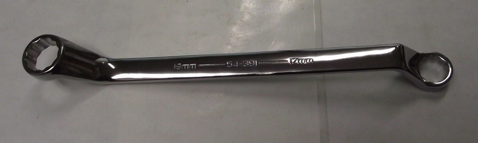 Armstrong 54-391 12Pt 17mm x 19m Metric Full Pol 45 Degree Offset Box Wrench USA