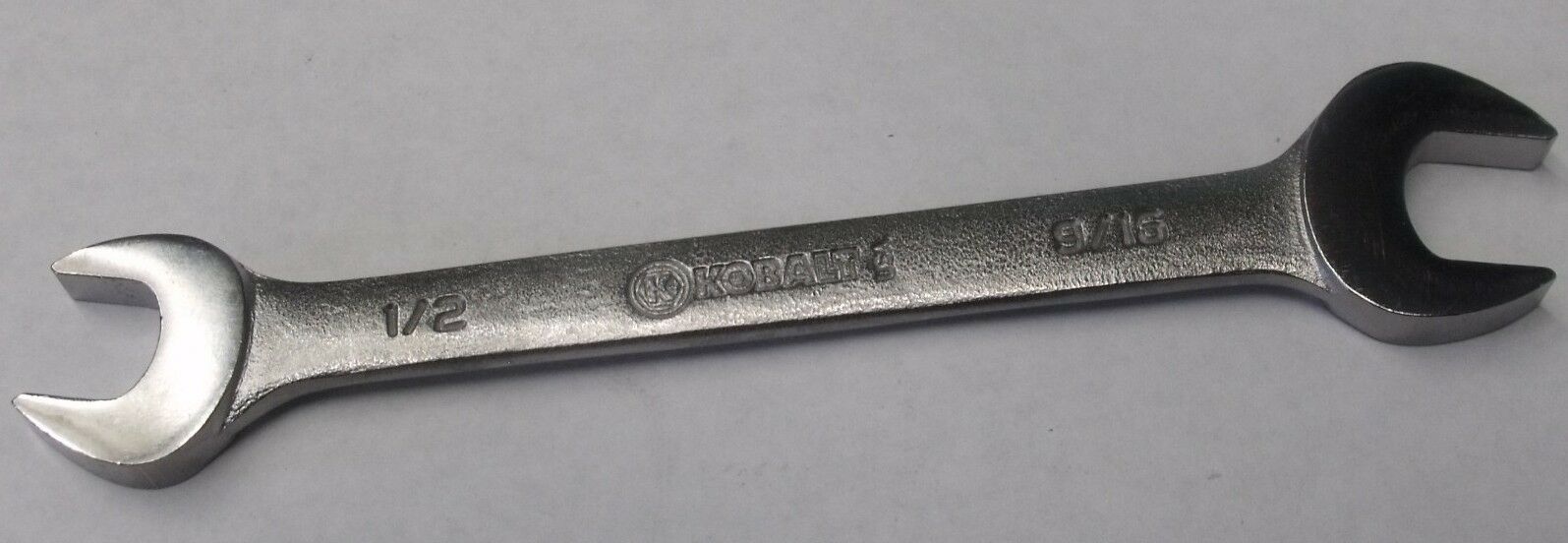 Kobalt 23532  9/16" x 1/2" Open End Wrench USA