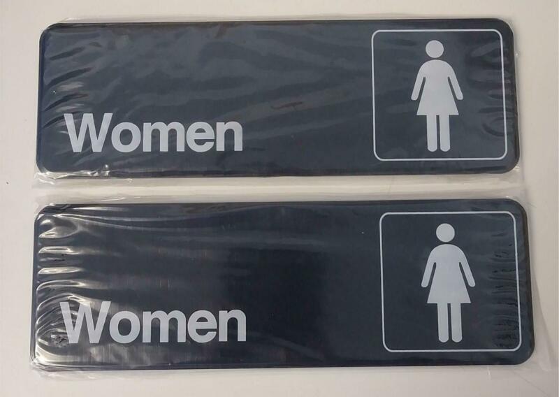 Advantus 83629 Women Restrooms Sign with International 2pcs
