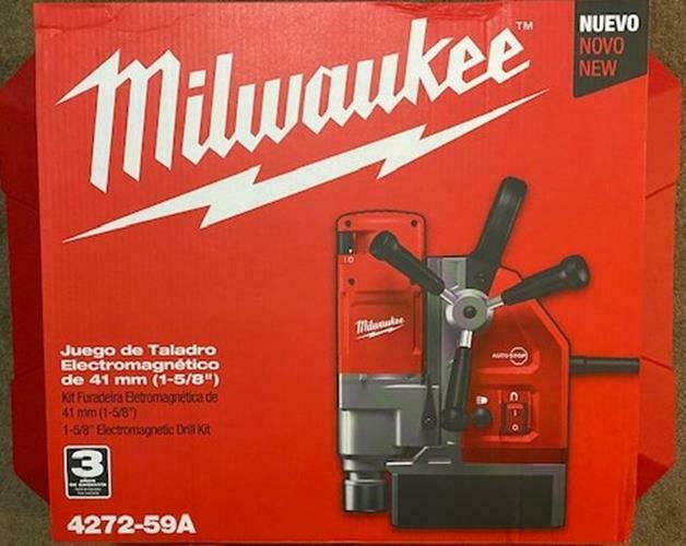 MILWAUKEE 4272-59A Electromagnetic Drill 1-5/8in 220v-240v 13Amp (Intl. model)