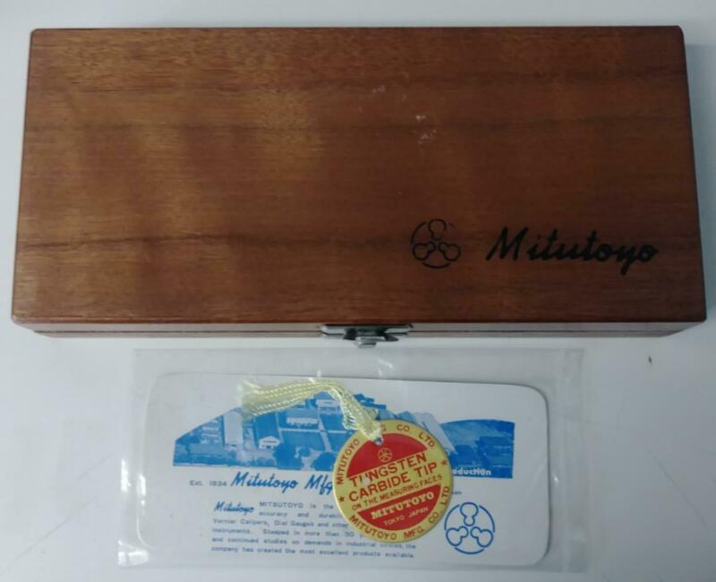 Mitutoyo 106-104 1-2" Outside Micrometer Japan