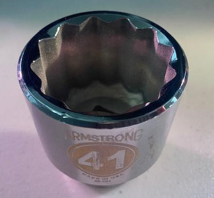 Armstrong 40-141 41mm 3/4 Drive 12pt. Socket USA