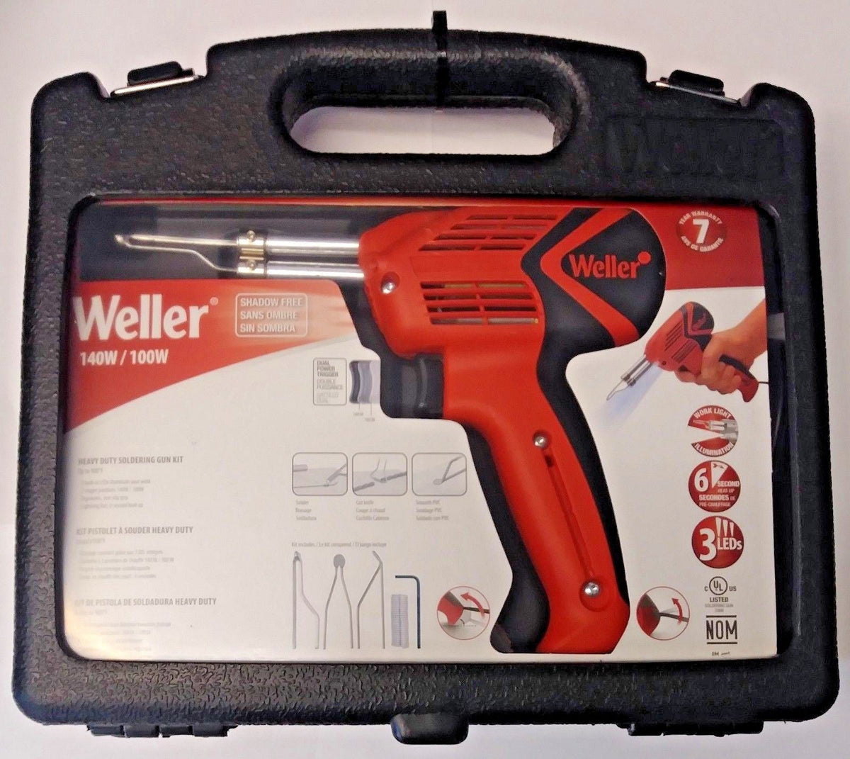 Weller 140W / 100W Heavy Duty Soldering Gun Kit 9400PKS