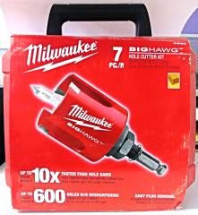 Milwaukee 49-56-9075 7 Piece BigHawg Hole Cutter Kit