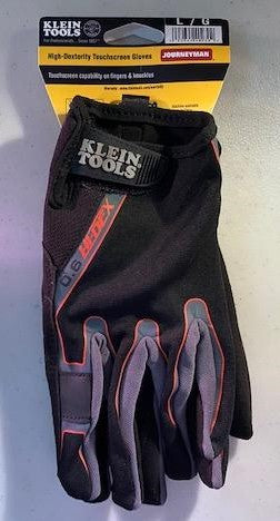 Klein Tools 40230 High Dexterity Touchscreen Gloves Large