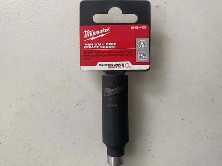 Milwaukee 49-66-4422 3/8" Shockwave Impact Duty Deep Well Socket 3/8" Drive
