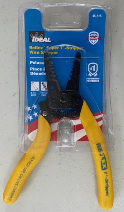 Ideal 45-615 Reflex Super T-Stripper Wire Stripper USA