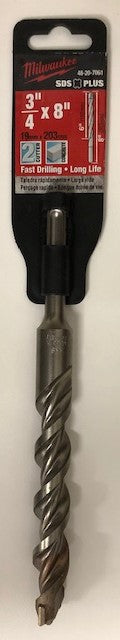 Milwaukee 48-20-7061 3/4" x 6" x 8" SDS Plus Hammer Bit Germany