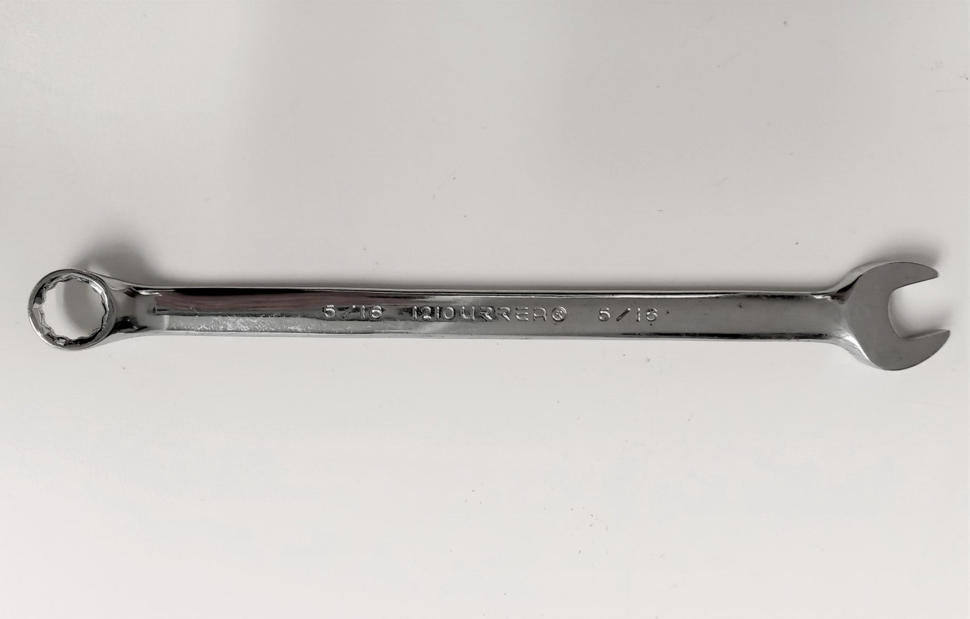 Urrea 1210 Full Polish 5/16" (7.9mm) Combination Wrench #89
