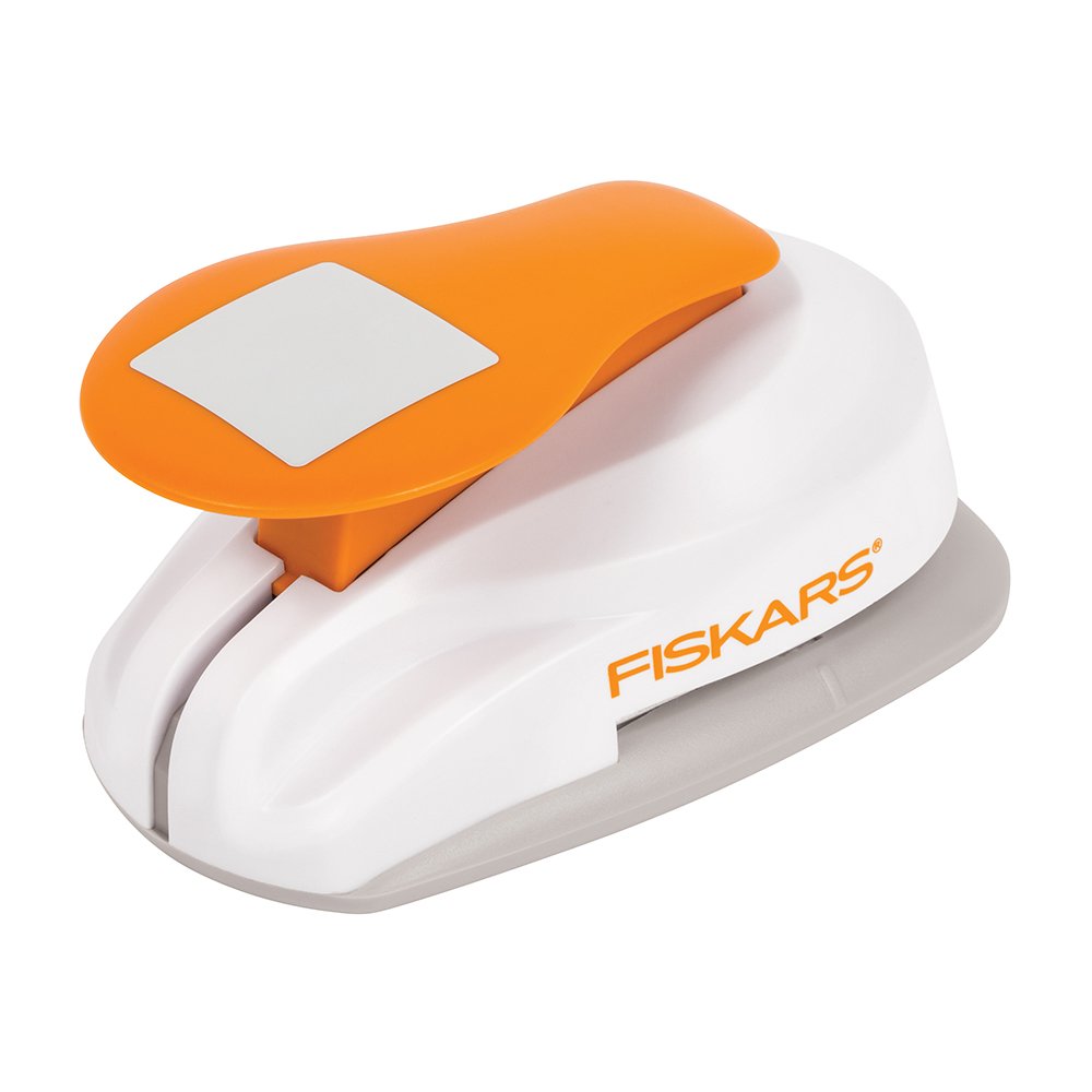 Fiskars 159110 Lever Punch Square Planner Punch (1.8125 X 1.8125 Inch)