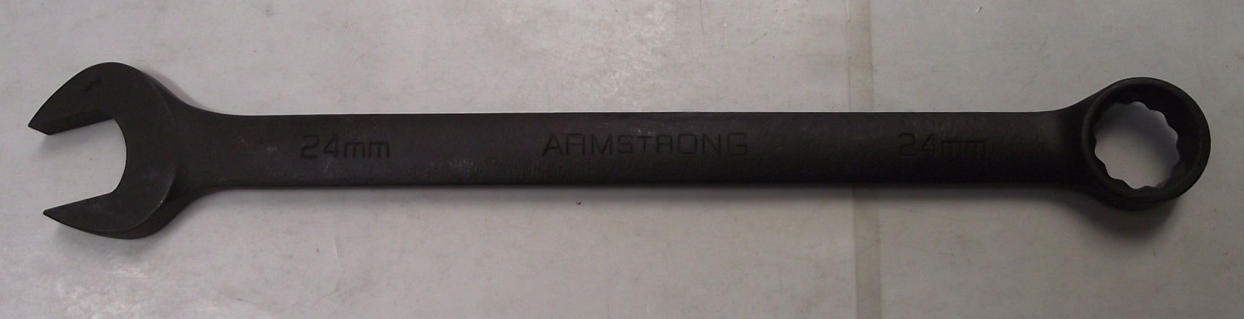 Armstrong 56-224 24mm 12 Point Metric Black Oxide Long Combination Wrench USA