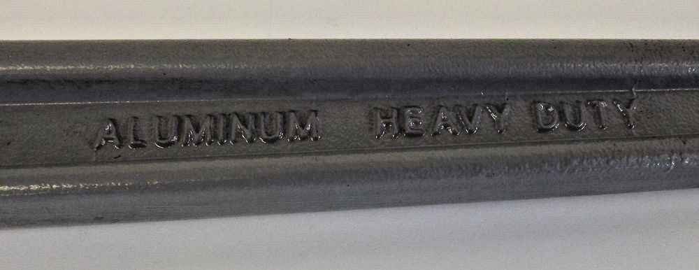 JH Williams 13510 24" Long Aluminum Pipe Wrench With Scale