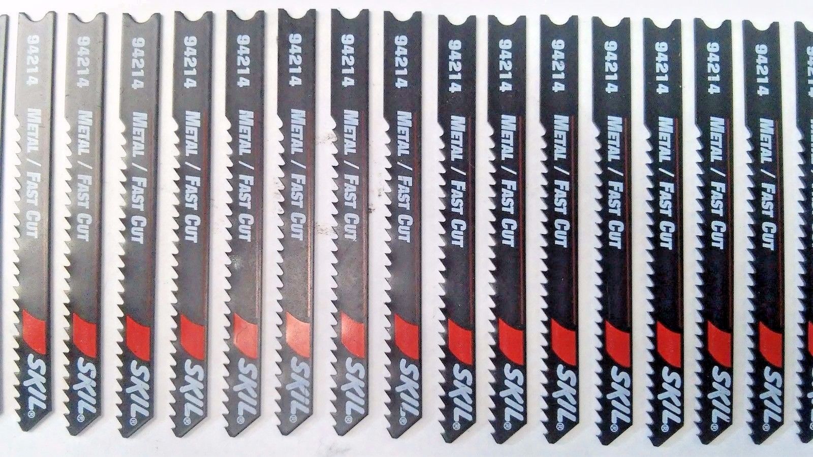 Skil 94214 2-3/4" x 14 TPI Metal Fast Cut Jig Saw Blades 30PCS