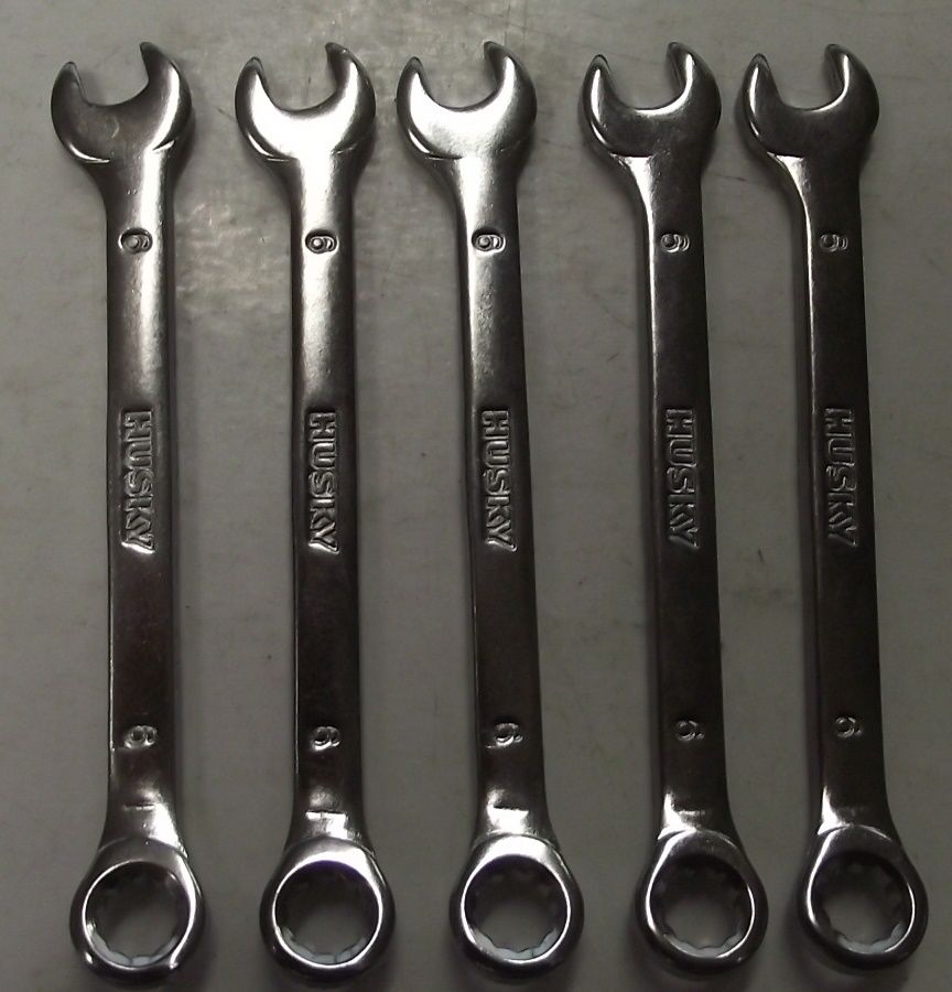 Husky HM673060 6mm 12pt Combination Wrench 5pcs.