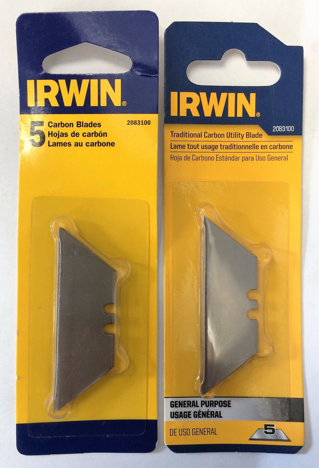 Irwin 2083100 Utility Knife Blades - 2 (5 Packs)