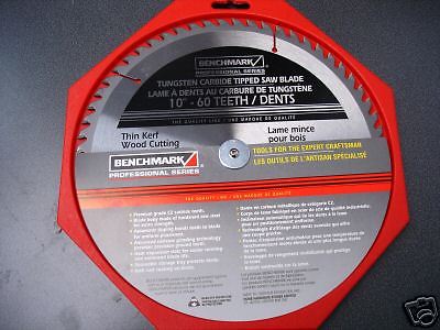 Benchmark 1350-647 10" x 60 Tooth Combo Saw Blade