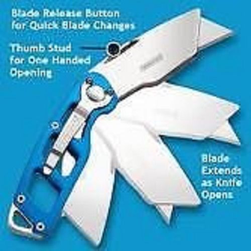 Personna 63-0210 Folding Utility Knife Quick Blade Change USA