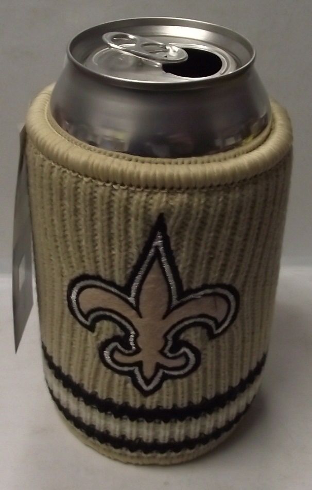 NFL 0718-8254 New Orleans Saints Woolie Beverage Insulator