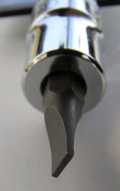 Gearwrench 80466 6 mm Slotted Screwdriver Bit Socket 3/8" Drive