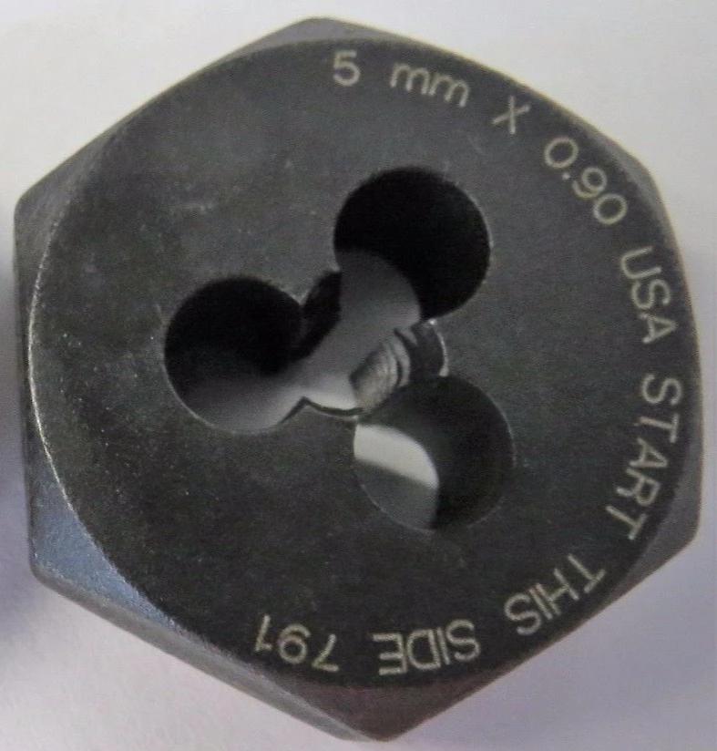 Bosch 5mm x 090 Metric 1" Hex Die USA 1609446883 396325