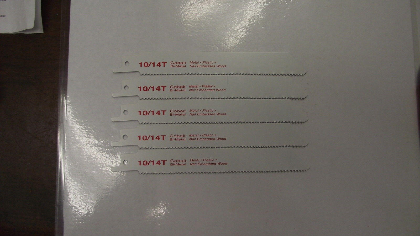 Century 2608656468 6" x 10/14 TPI Recip Blades (5pcs) Bi-metal Cobalt Swiss