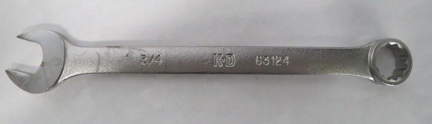 KD Tools 63124 - Wrench Combination 3/4" 12 Point USA