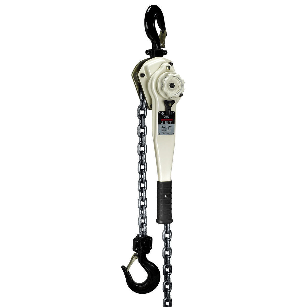 Jet 330200 JLH-320WO-20 3.2-Ton Lever Hoist With 20' Lift & Overload Protection