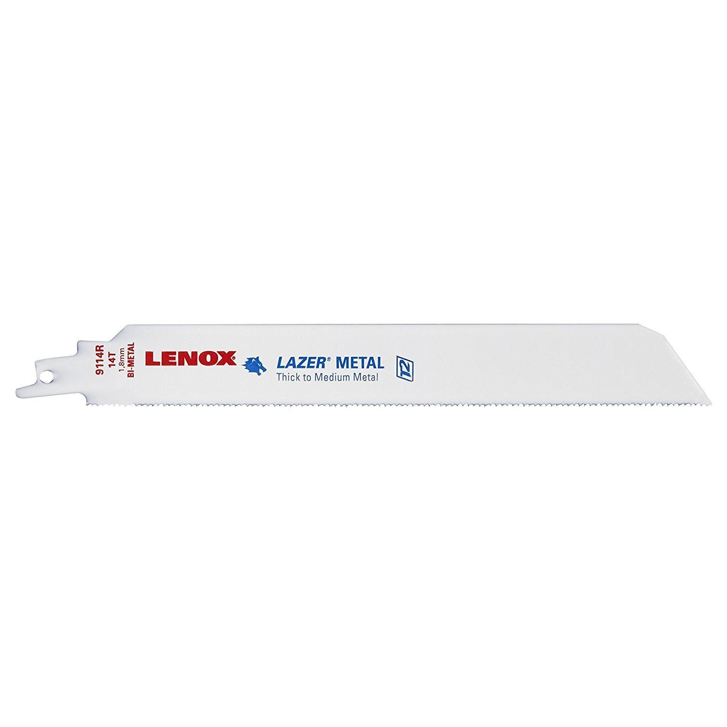 Lenox 201789114R 9" x 14 TPI Lazer Metal Reciprocating Saw Blades 5 Pack USA