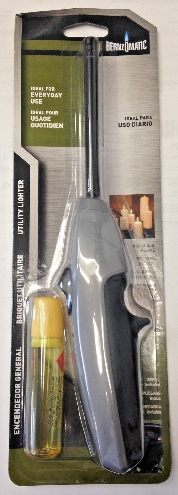 Bernzomatic BZLTR100 Utility Lighter For BBQ Fixed Stem