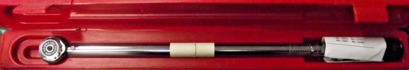 KD Tools 3265D Micrometer Torque Wrench 10-150 Ft/Lbs With Case USA