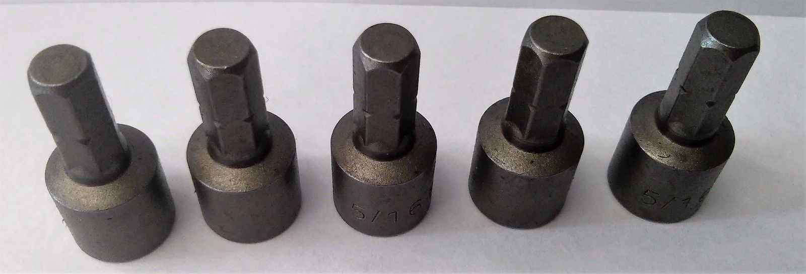 Bosch 2610001022  5/16" x 1-1/8" Magnetic Nutsetter 5pcs.