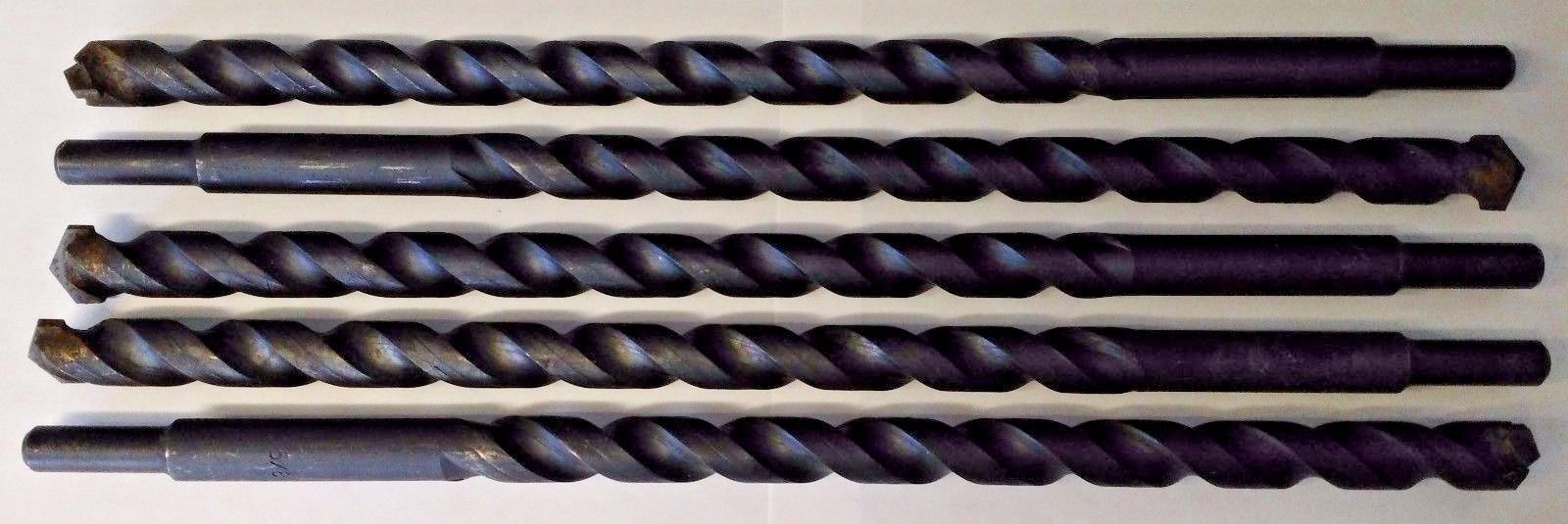 Vermont American 2608682806 5/8" x 12" Carbide Tipped Masonry Drill Bit 5 Pieces