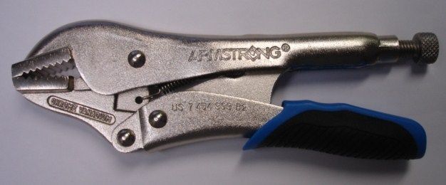 Armstrong 67-457 Straight Jaw Locking Pliers 7"