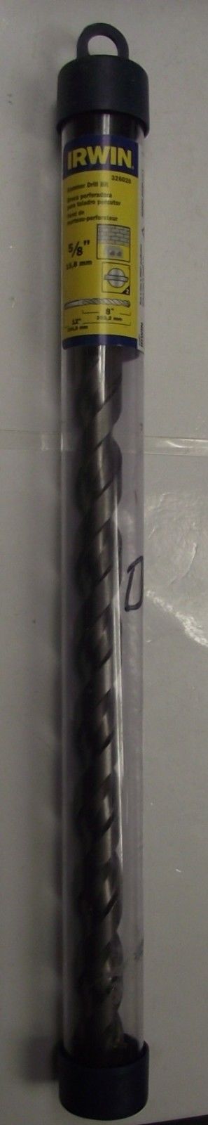 Irwin Industrial Tools 326020 Masonry Hammer Bit - 5/8" x 8 x 12 With 1/2 Shank