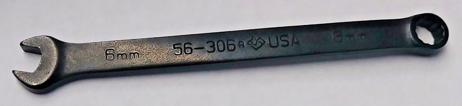 Armstrong 56-306 6mm Black Oxide Regular Combination Wrench 12 Point USA