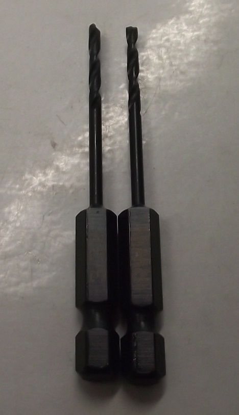 IRWIN 1870968 3/32" Hex Impact Drill Bit 2pcs.