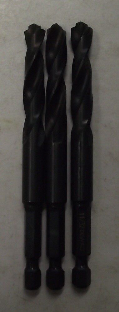 DeWalt DD5022B3 11/32-Inch Impact Drill Bit 3 Per Pack Germany