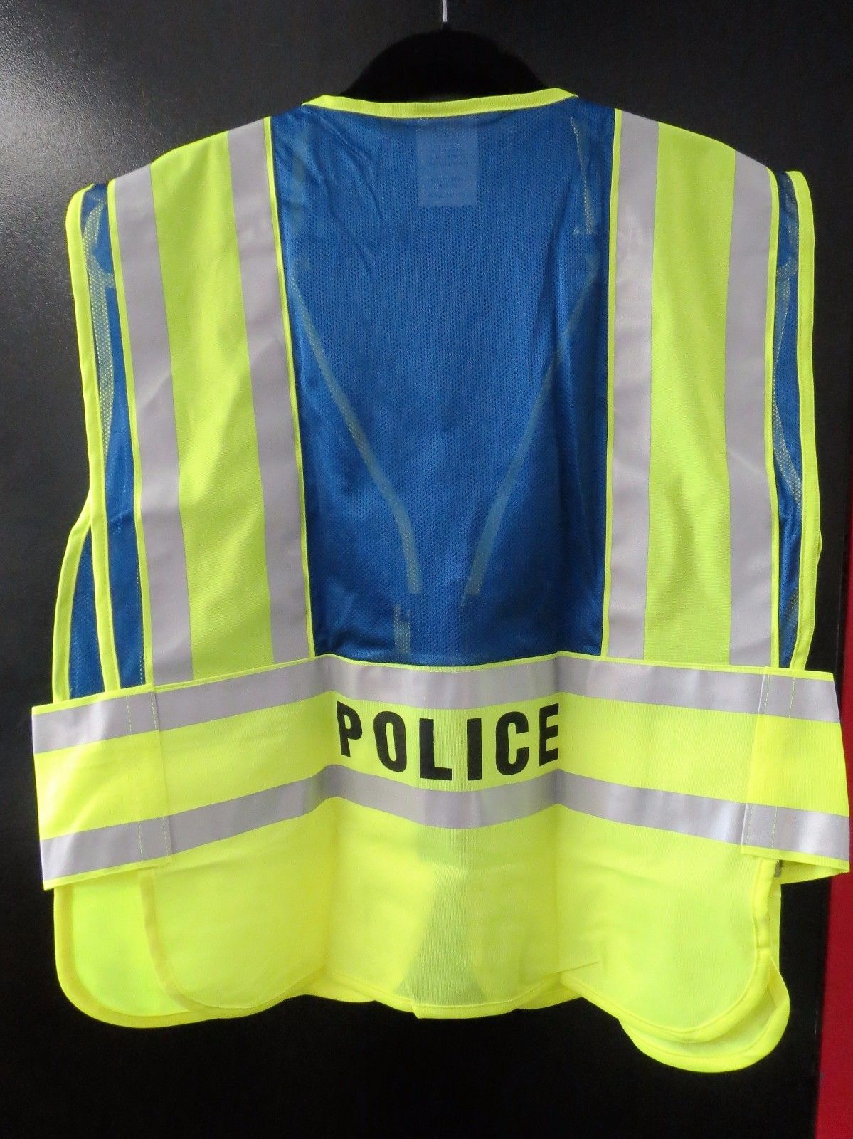 Smith & Wesson SVMP021 Split Tape Law Enforcement Safety Vest Police Blue