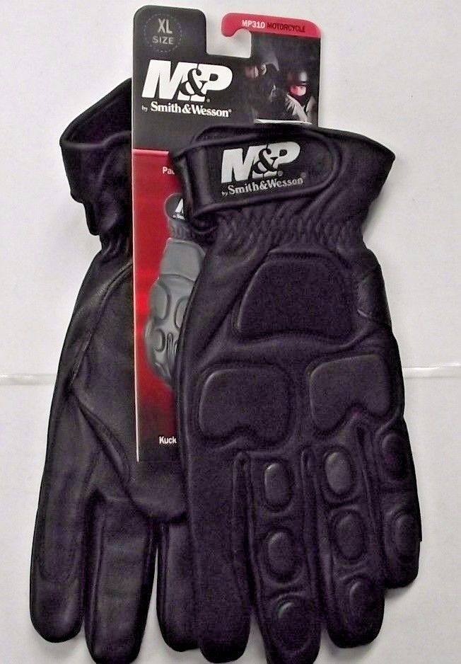 M&P by Smith & Wesson MP310 Premium Goat Skin Motorcycle Patrol Gloves X-Large