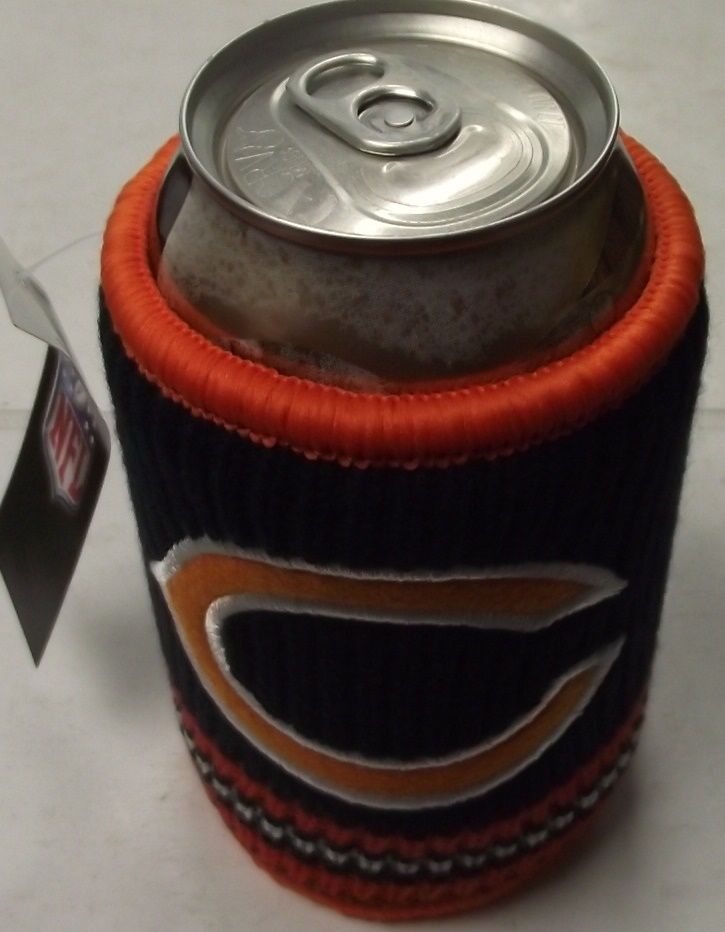 NFL 0718-8240 Chicago Bears Woolie Beverage Insulator